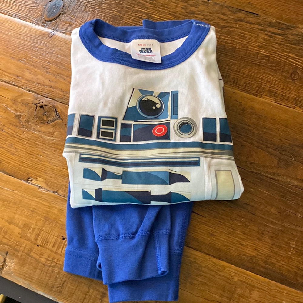 Hanna Andersson Star Wars pajamas size 8